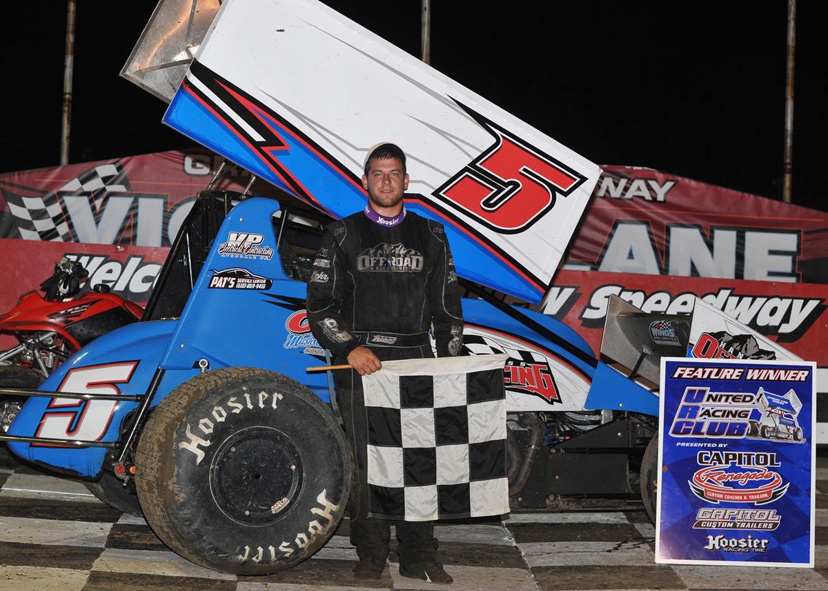 Tyler Ross Notches First URC Win at Grandview Speedway