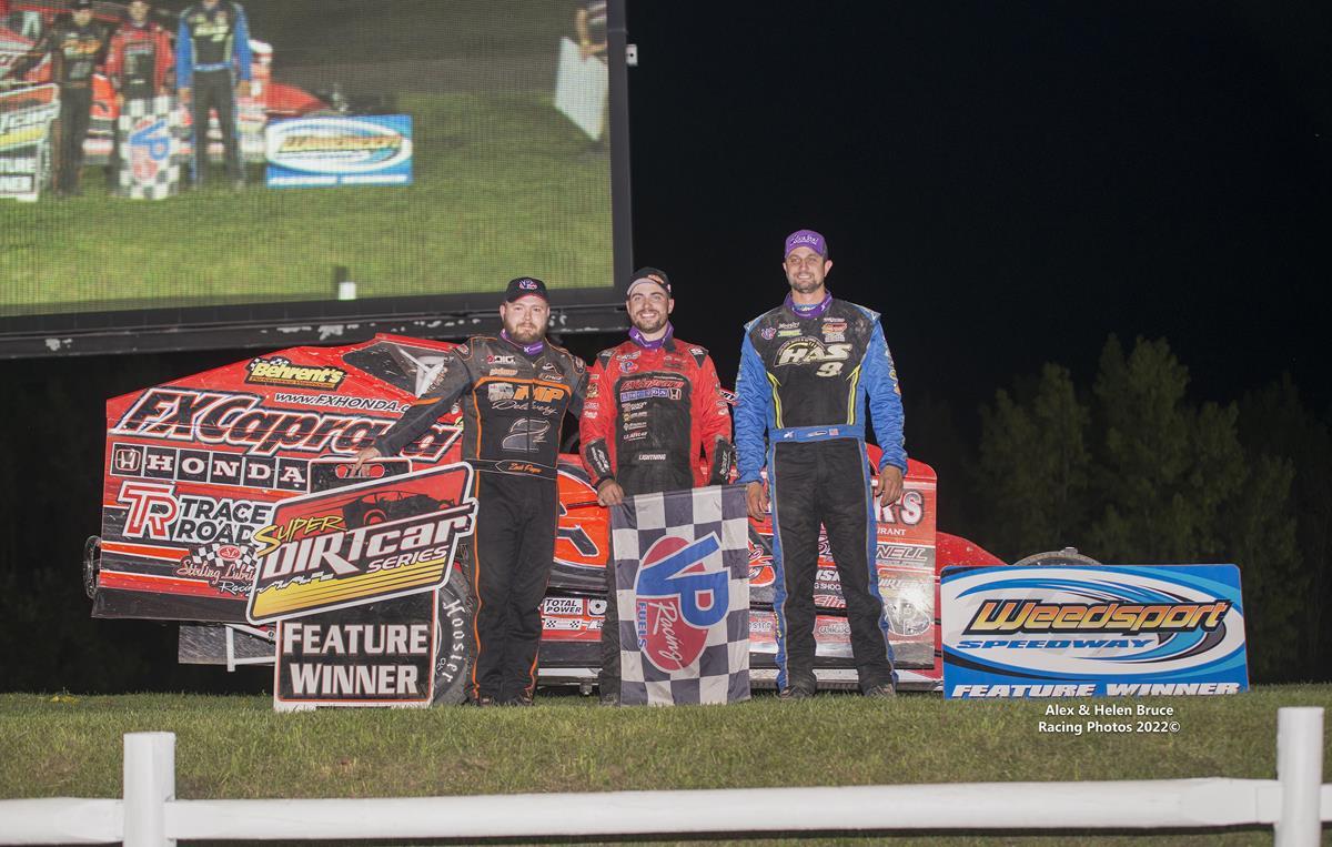 Larry Wight Wins First Night of Cavalcade Cup at Weedsport Speedway