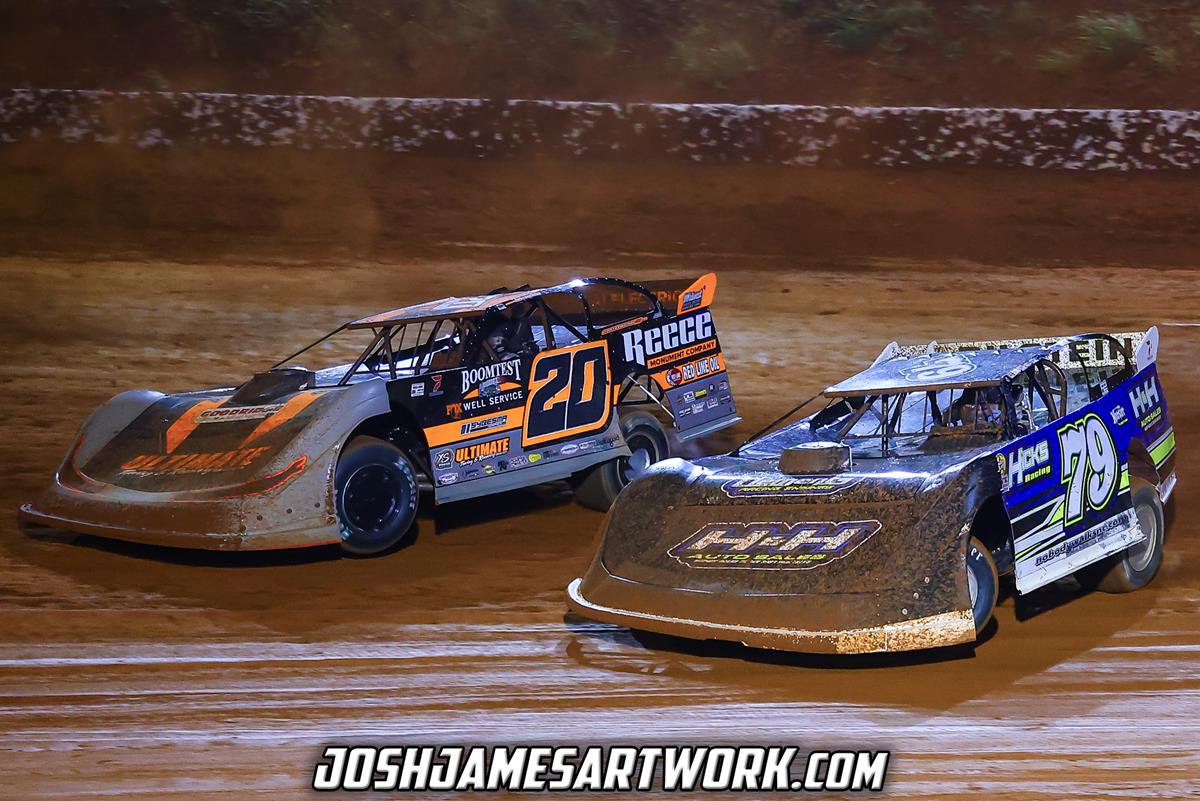 Tri-County Racetrack (Brasstown, NC) – Castrol FloRacing Night in America – Tar Heel 53 – October 12th, 2023. (Josh James Artwork)