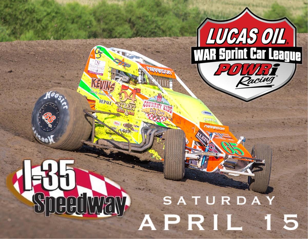 POWRI LUCAS OIL WAR SPRINTS HEAD TO I-35 SPEEDWAY