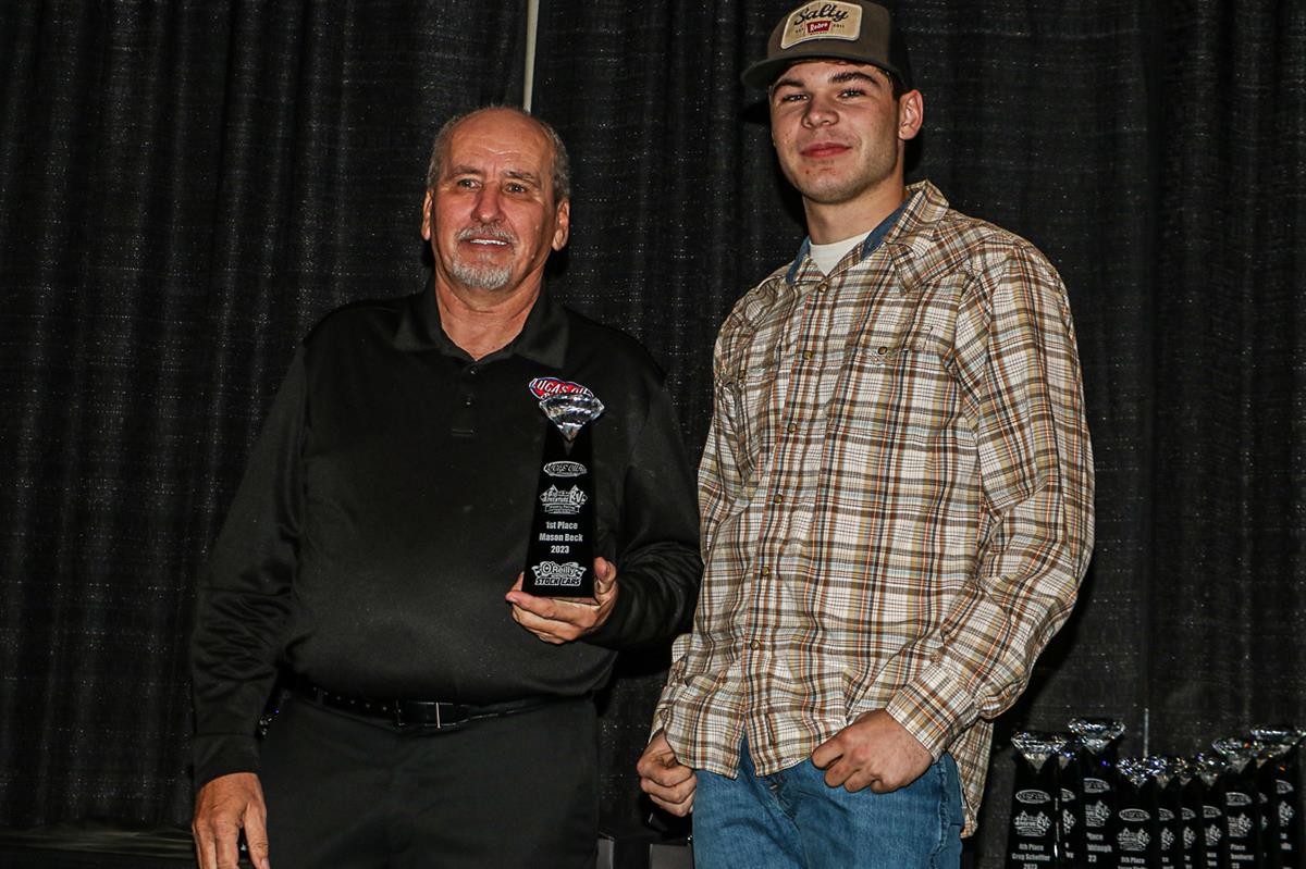 Lucas Oil Speedway Champions Spotlight: King of the last-lap pass, Beck enjoys first Stock Cars championship