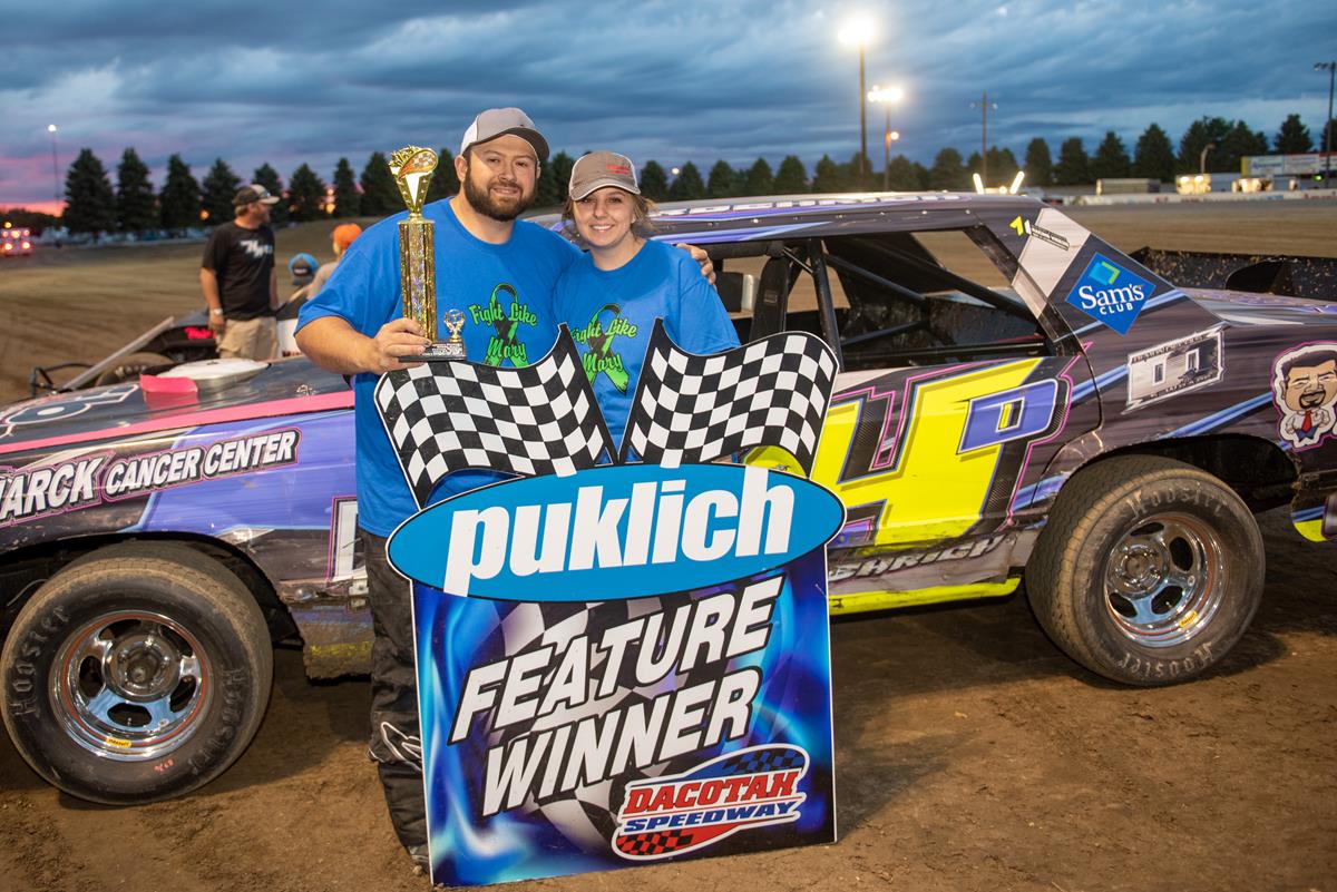 ROEHRICH REDEEMS HIMSELF WITH DACOTAH SPEEDWAY VICTORY