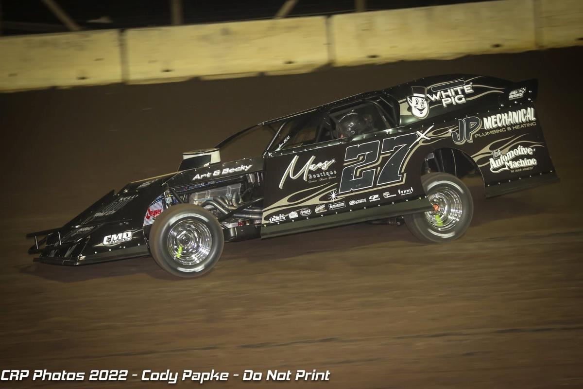 Calvin Iverson attends Red Cedar Speedway