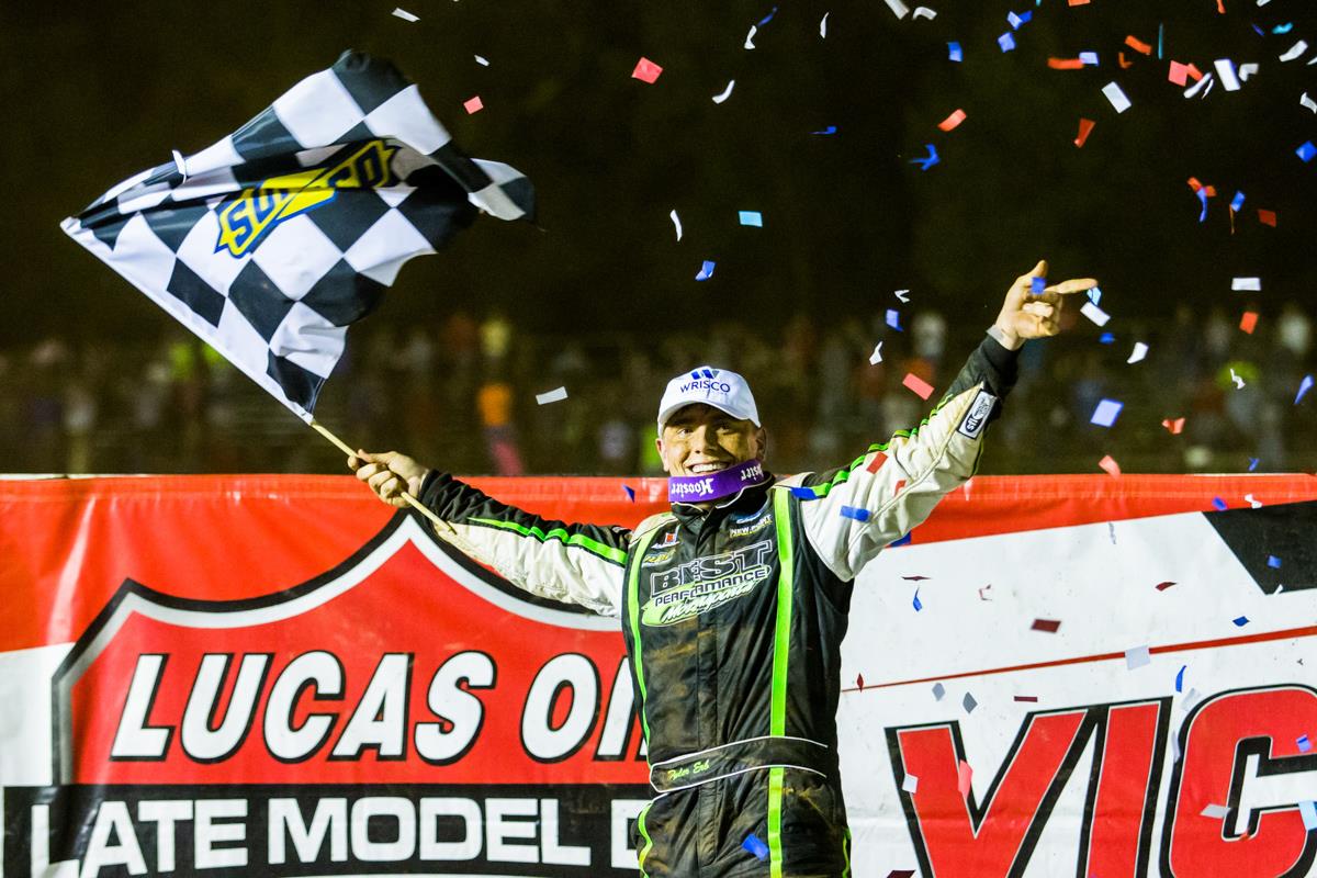 Tyler Erb Back in Lucas Oil Victory Lane