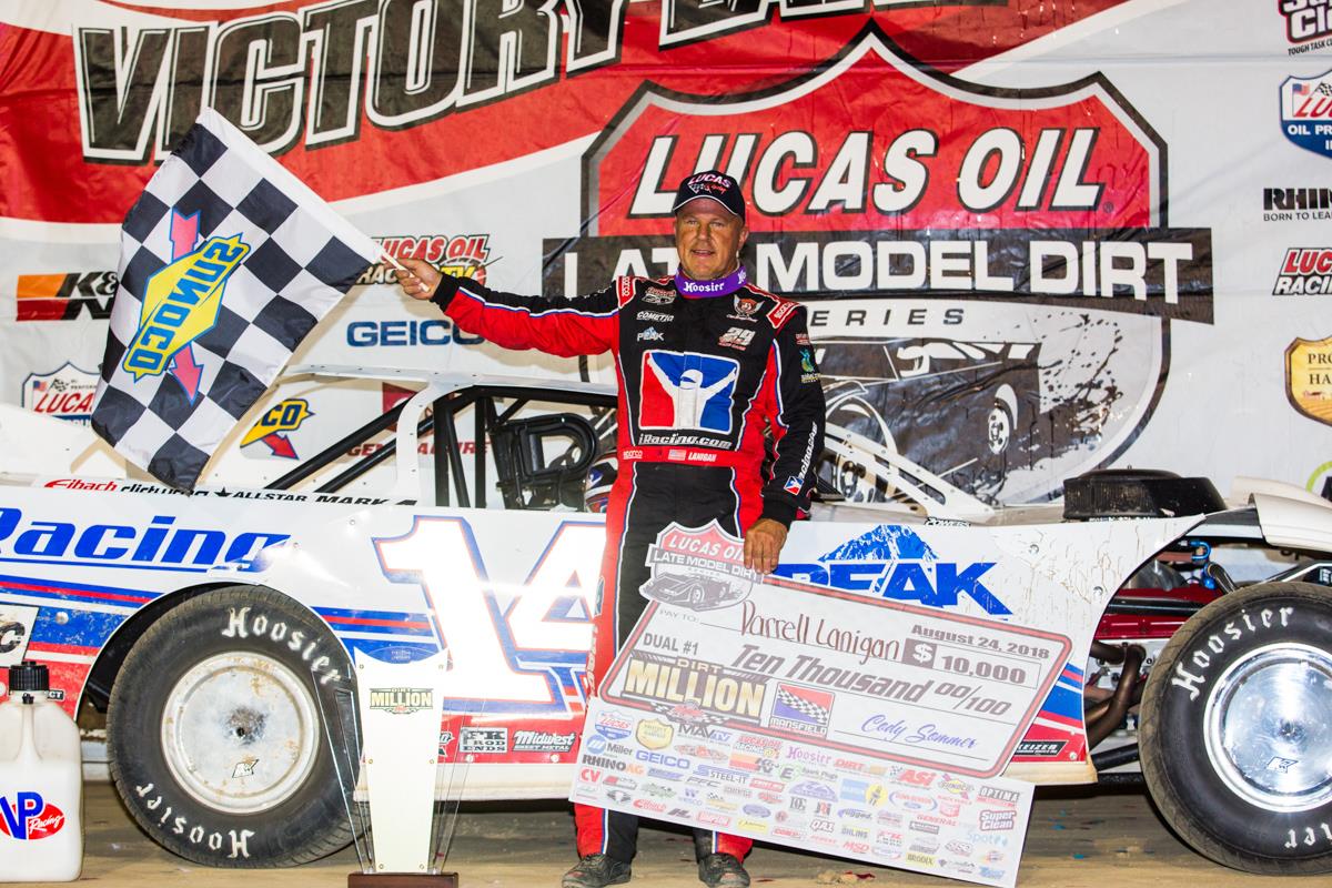 Lanigan and Davenport Claim Dirt Million Duels