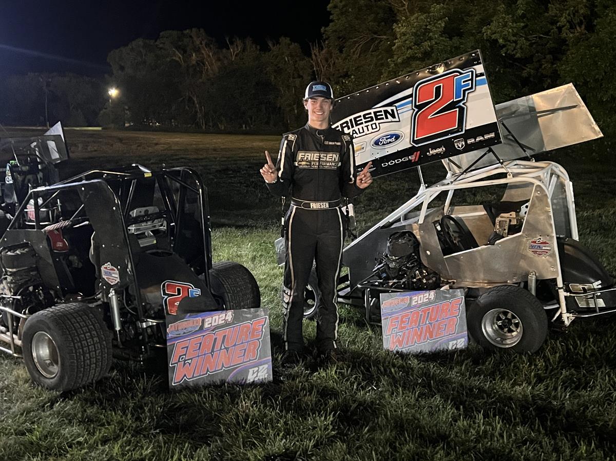 Friesen Doubles Up and Zimmerman Zooms to NOW600 Jayhusker Region Wins at Clay Center!