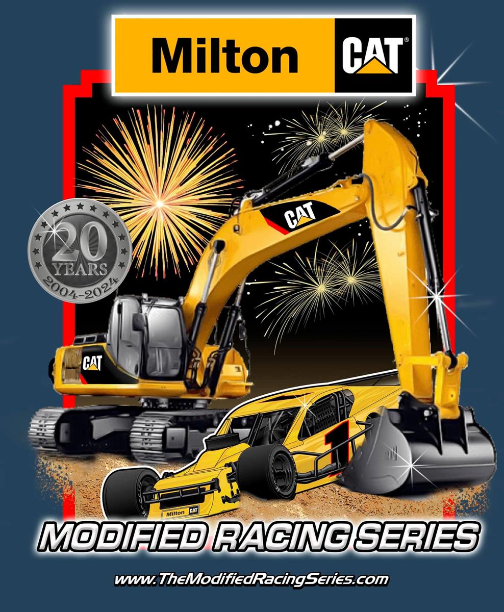 O'Reilly Auto Parts and Key Auto Group Present the Milton CAT Modified Racing Series at Claremont Motorsports Park