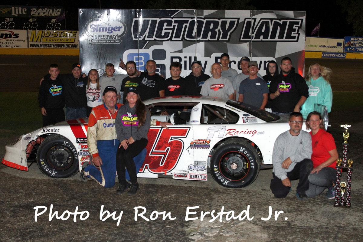 Bickle wins in Slinger Swan Song as Fenhaus Crowned Track Champion