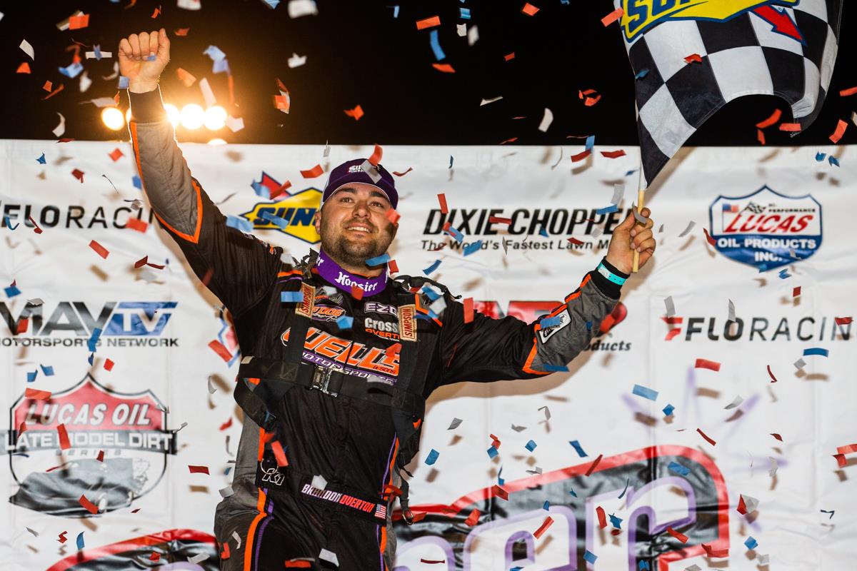 Overton Claims Lucas Oil Late Model Dirt Series Opener