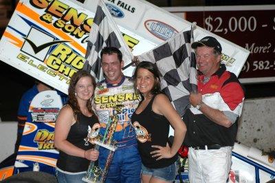 Victory Lane at Huset's