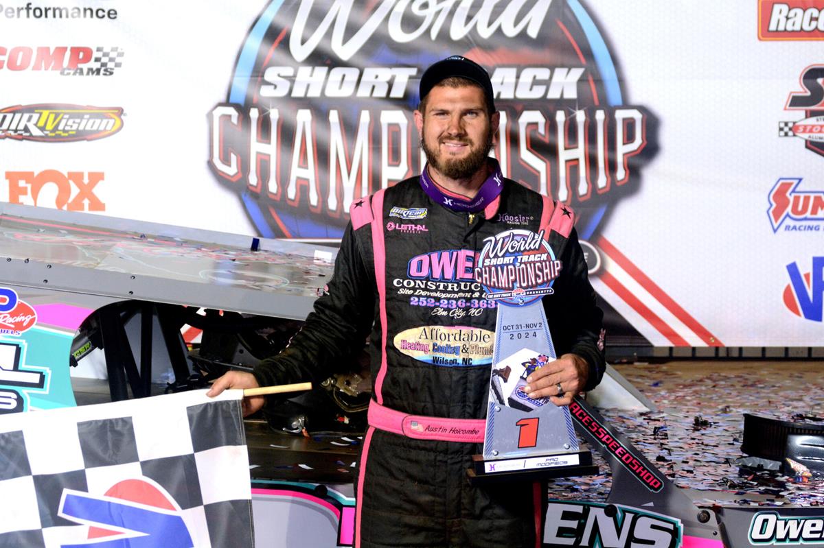 The Dirt Track at Charlotte (Concord, N.C.) – Mid-East Crate Modifieds – World Short Track Championship – October 31st-November 2nd, 2024.
