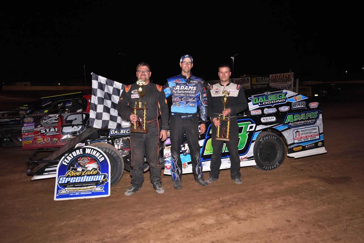 Adams Sweeps Midwest Modified Field at RLS