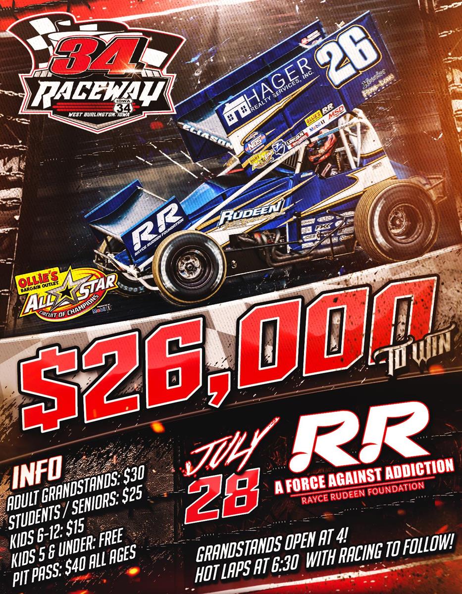 All Star Circuit Of Champions Compete for $26,000 Sunday