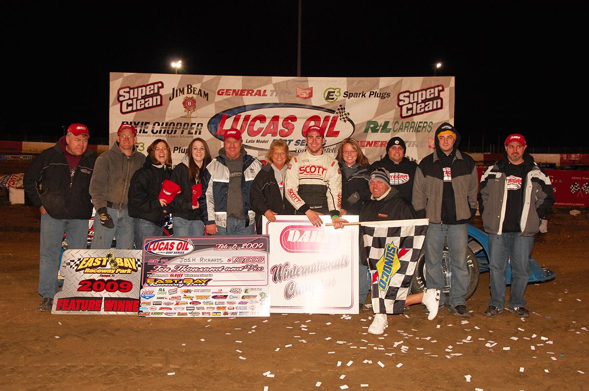 Josh Richards Wins Third Series in 24 Hours at East Bay Raceway Park on Friday Night