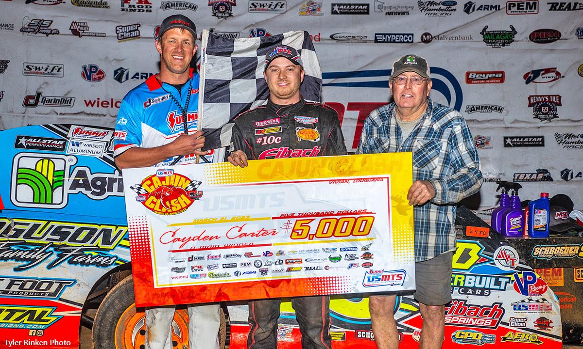 Carter holds off Berry at Ark-La-Tex Speedway