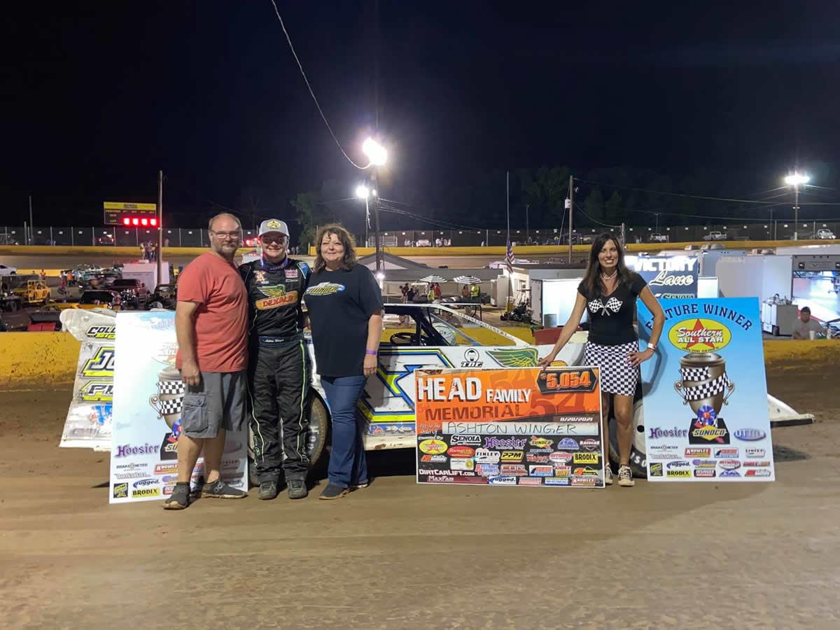 Winger survives for $5,054 in Michael Head Jr. Memorial