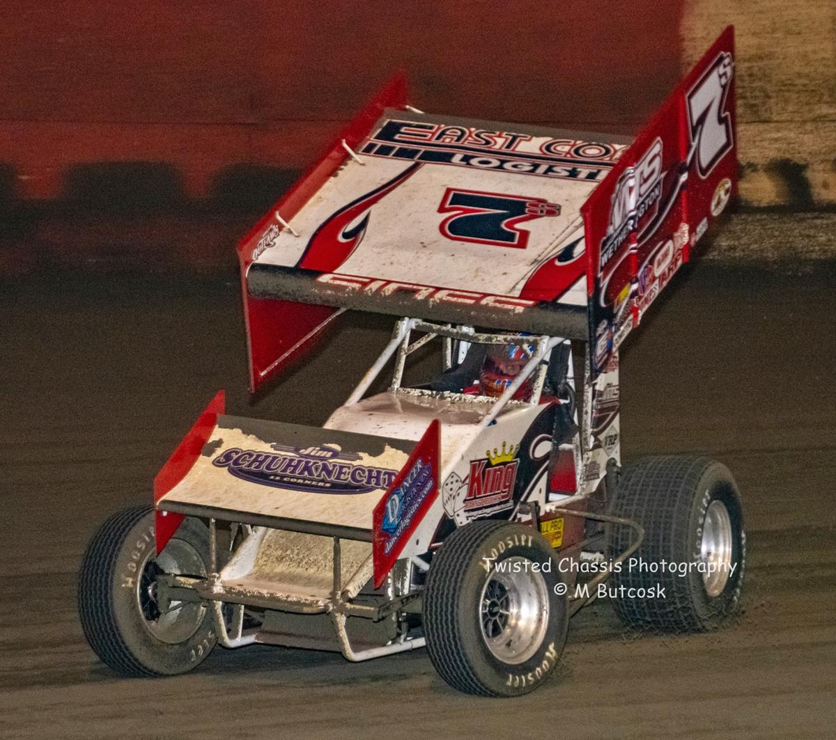 Sides Posts Season-Best World of Outlaws Result at Lake Ozark Speedway