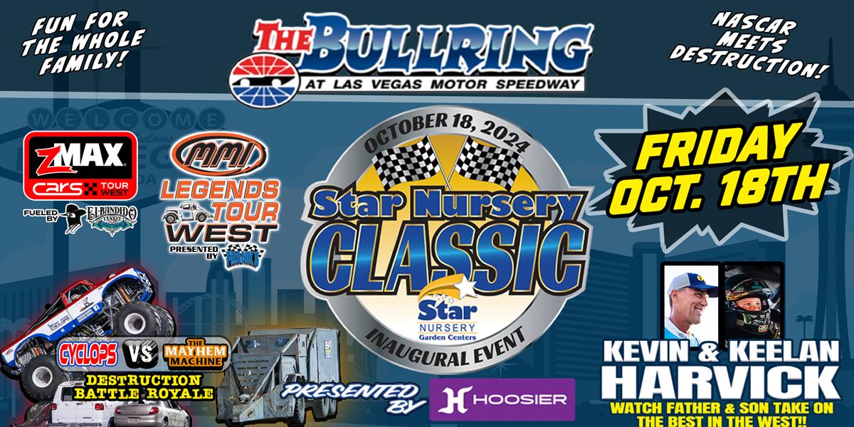 Spectator Tickets Now on Sale for CARS Tour West “Star Nursery Classic Presented by Hoosier Tire” at Las Vegas Motor Speedway