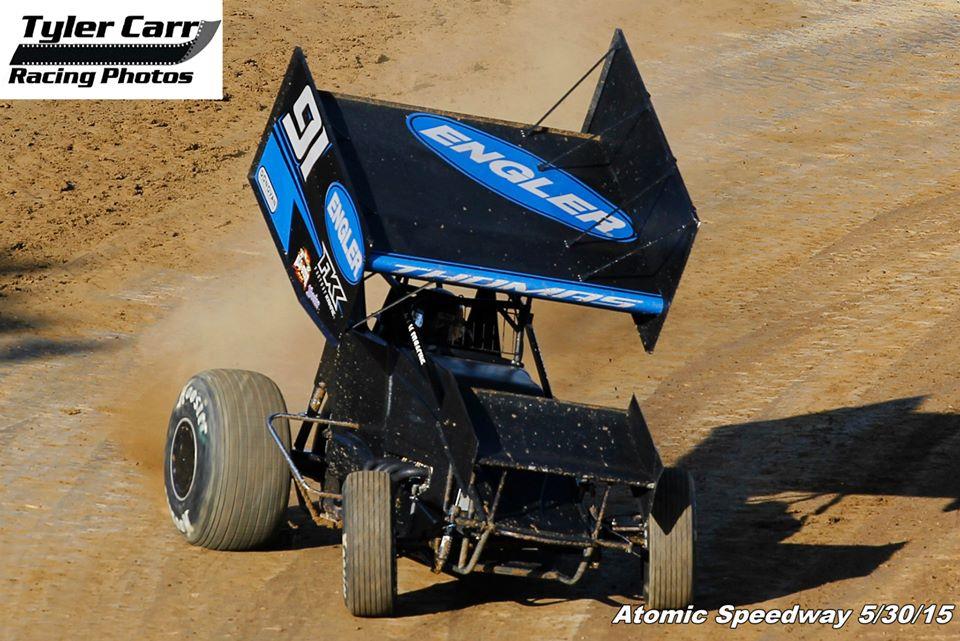 Thomas Scores Quick Time, Runner-Up at Atomic