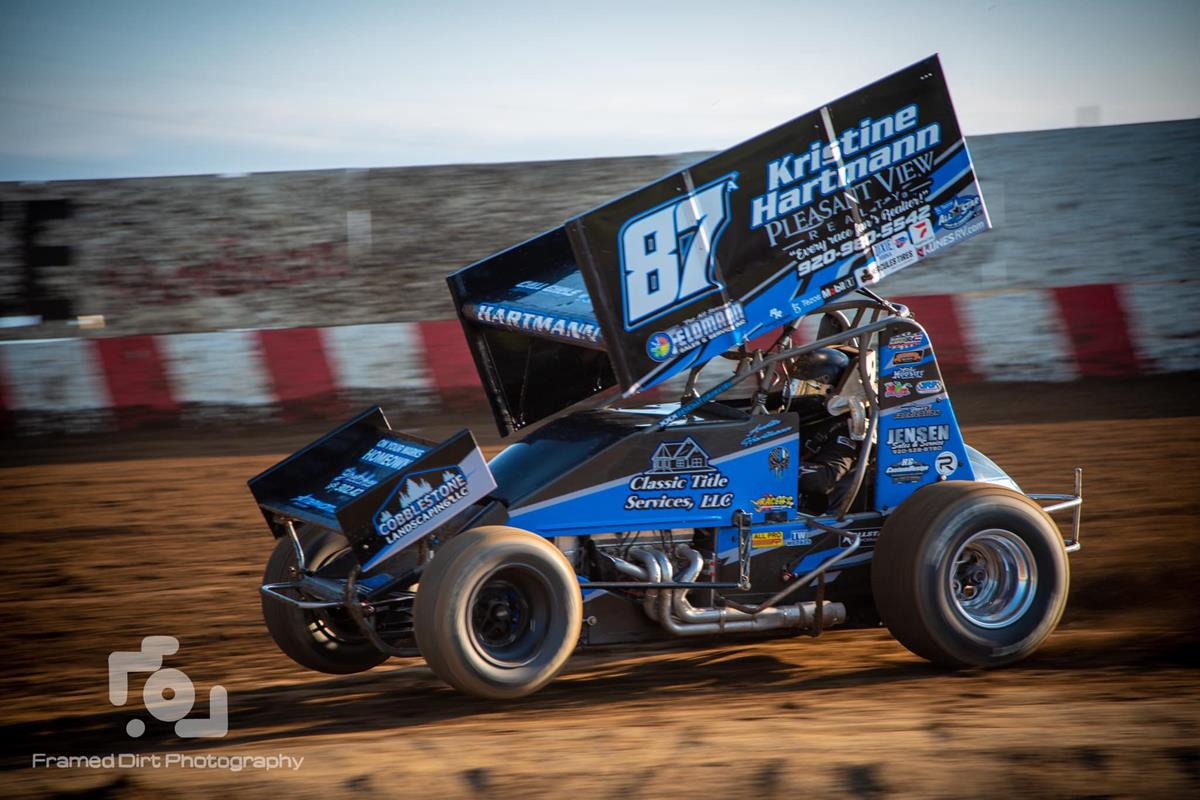Austin Hartmann earns career-best IRA A-main showing at Angell Park Speedway
