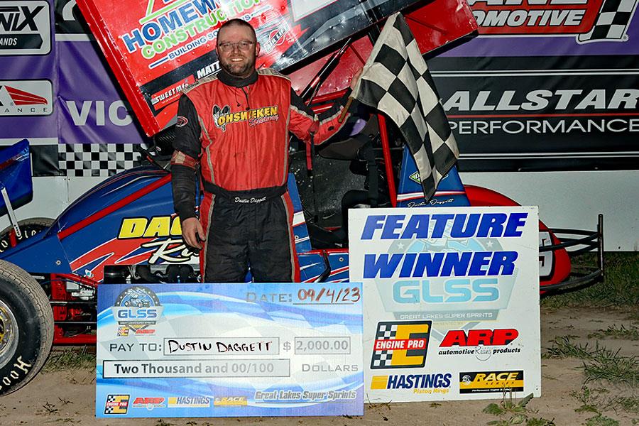 DAGGETT FINALLY GETS HIS LONG AWAITED WIN