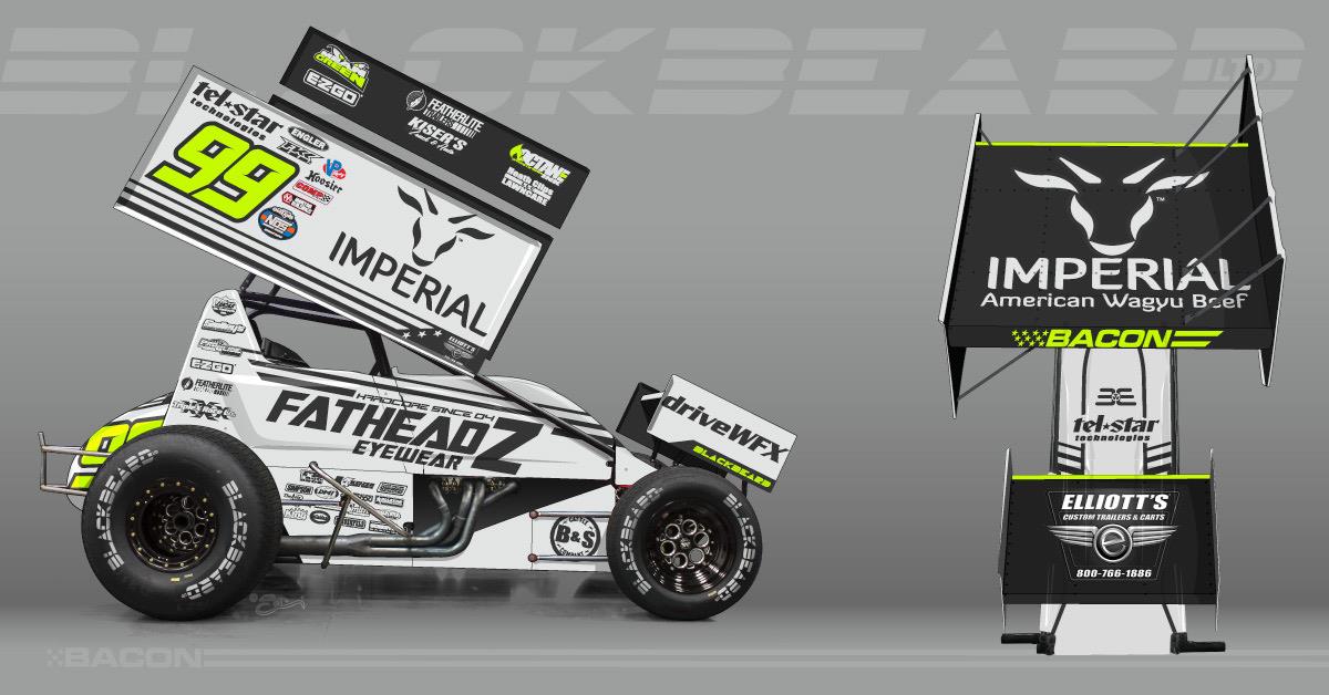 Imperial Wagyu Beef Partners with Brady Bacon Racing