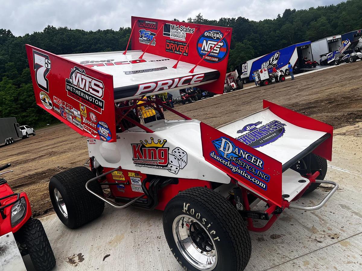 Price Guides Sides Motorsports Into Feature Start at Atomic Speedway