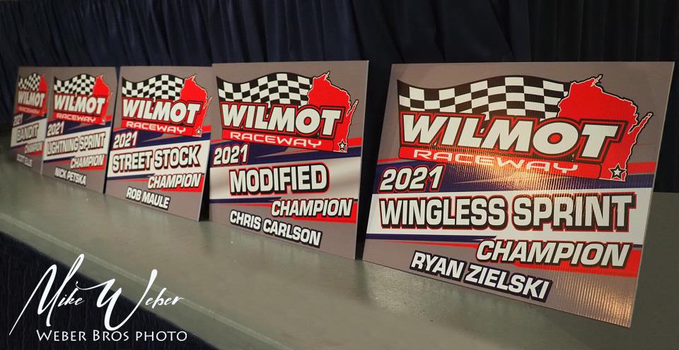 Points Champion Signs