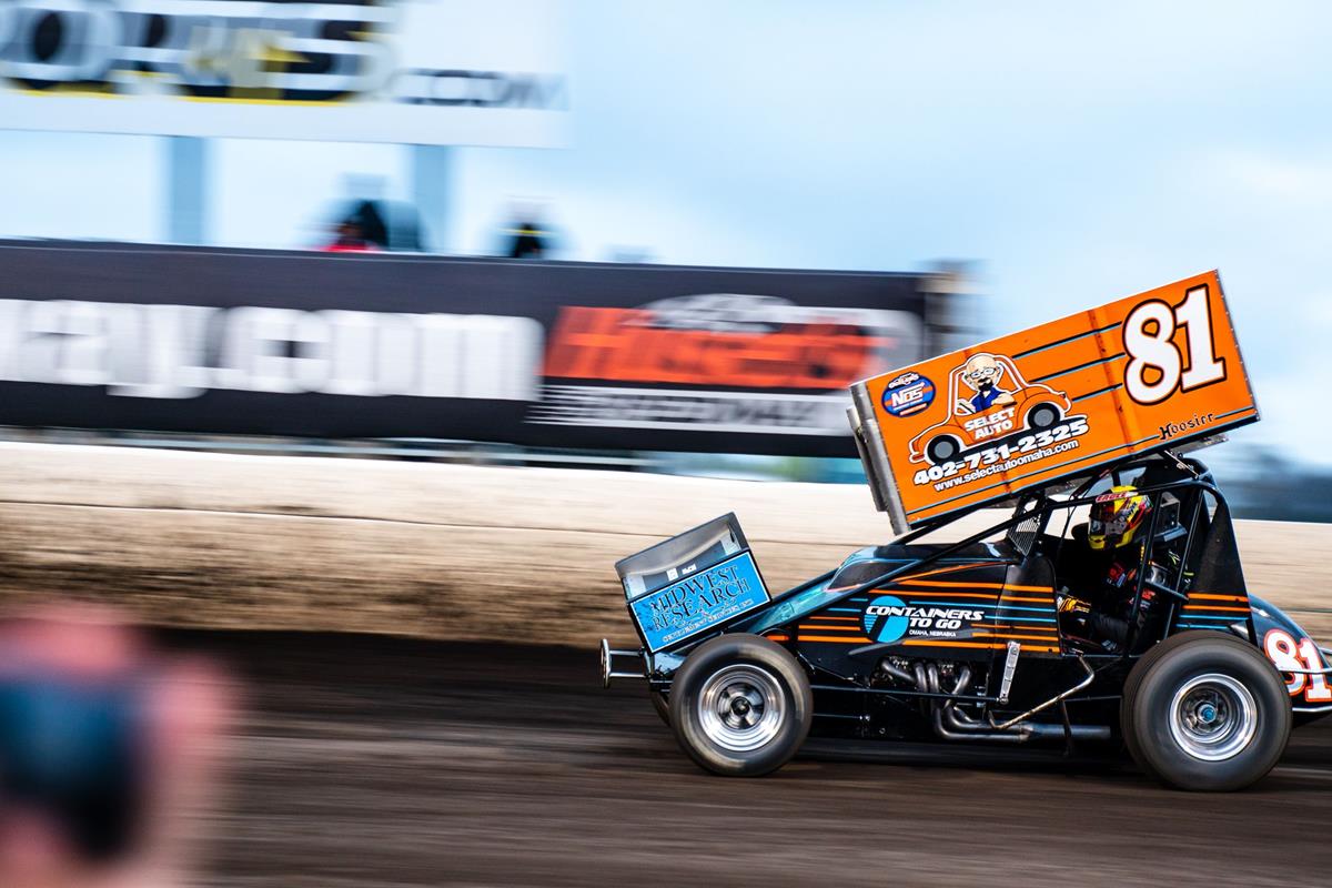 Dover Earns Top Fives in 410 and 360 Action During Huset’s Speedway Season Finale