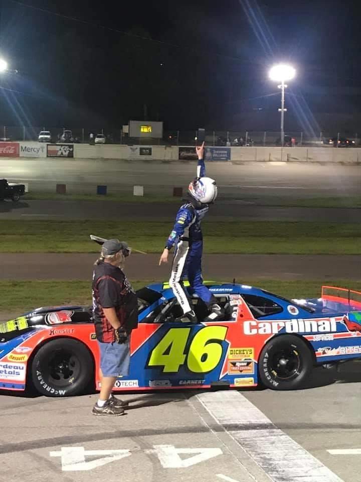 Williams Collects Emotional Win in the Ozark’s Asphalt Late Model Series