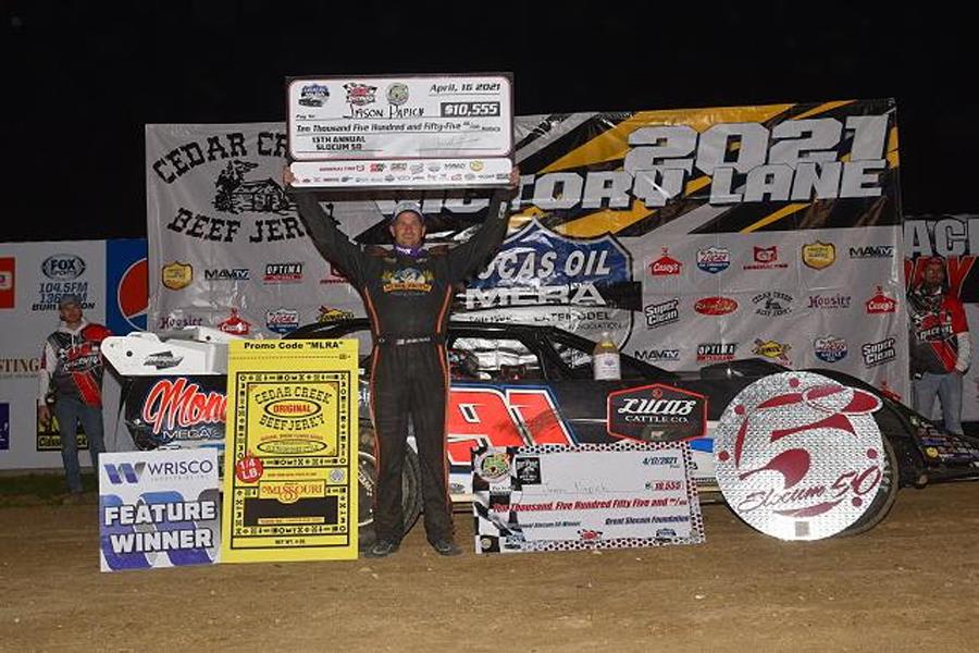 Papich Cashes in with first MLRA Win In Slocum 50