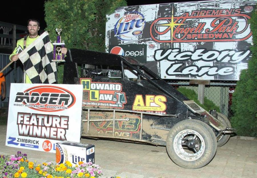 Mattson rides the cushion to Angell Park victory