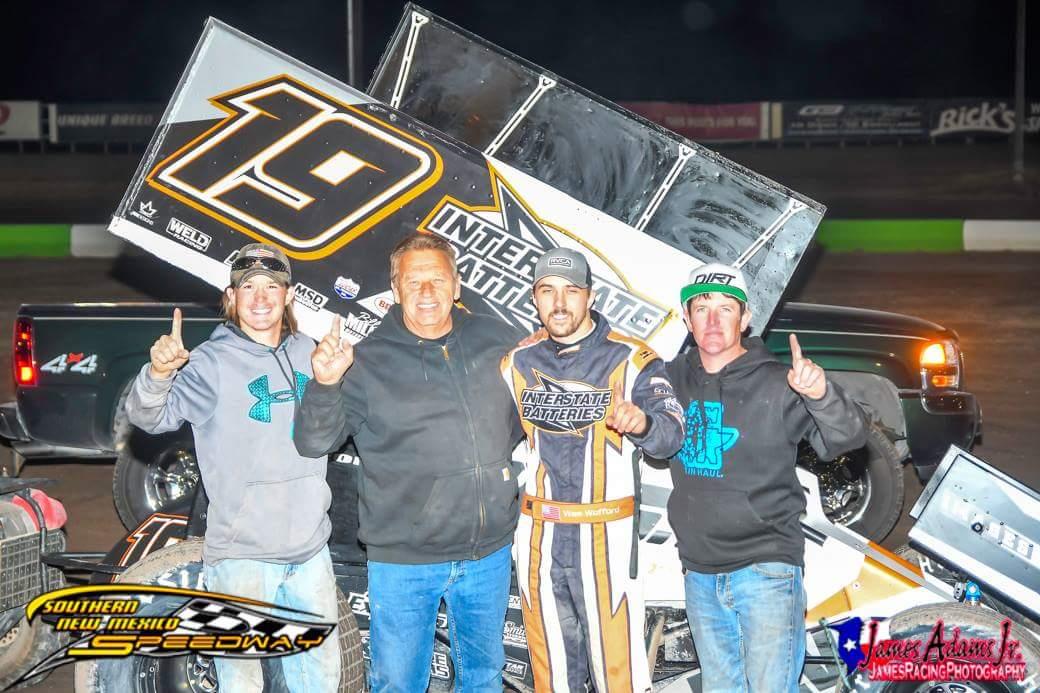 WES WOFFORD WINS IN NEW MEXICO WITH 305 SPRINTS