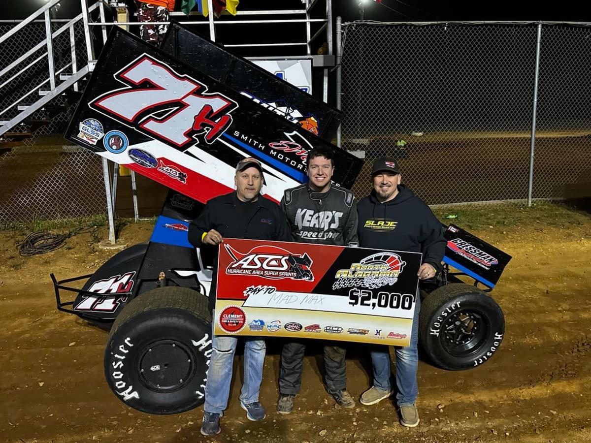 Max Stambaugh Rocks The ASCS Hurricane Area Super Sprints At North Alabama Speedway