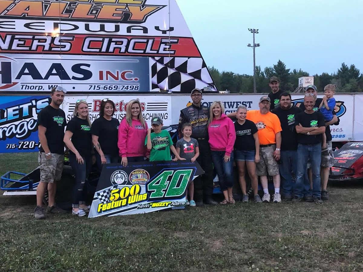 Buzzy Adams Captures 500th Career Victory at Eagle Valley Speedway