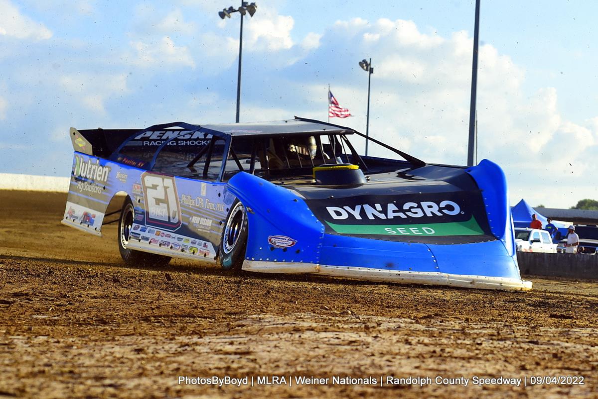 Randolph County Raceway (Moberly, MO) – Lucas Oil Midwest LateModel Racing Association – Wiener Nationals – September 4th, 2022. (Todd Boyd photo)