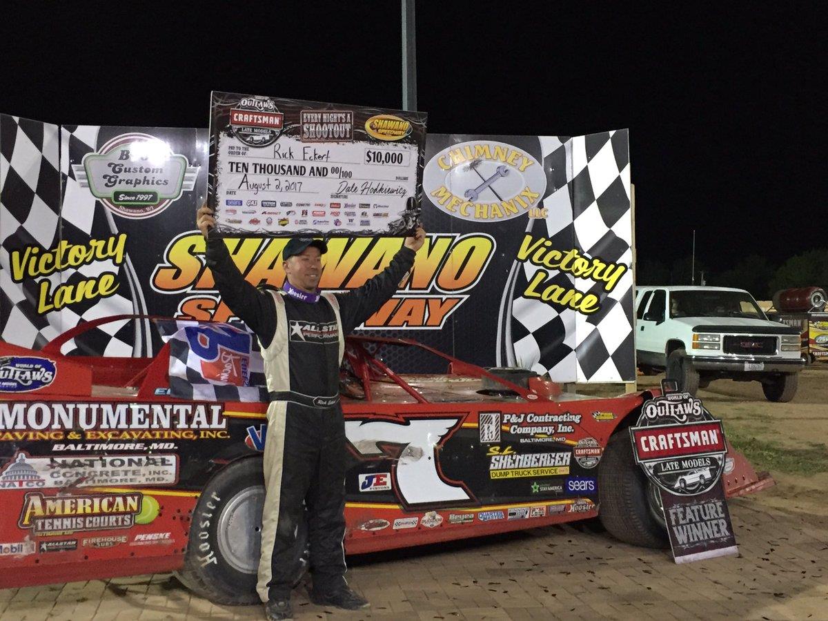 Eckert scores WOO Late Model win at Shawano