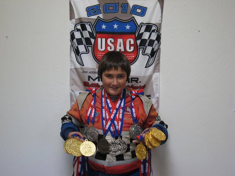 Michael wins 2 National USAC Titles