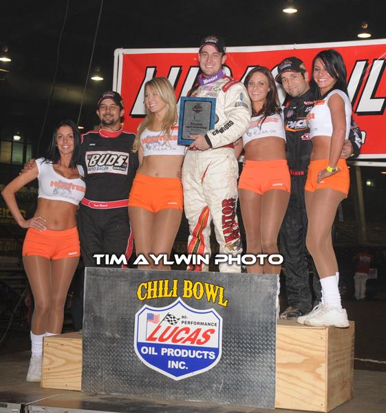 Crawford on Wednesday in Chili Bowl Thriller!
