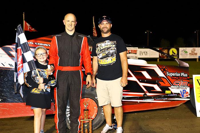 A Total Team Effort: Jeff Sykes Takes First Of ’21 Friday Night At Can-Am Speedway