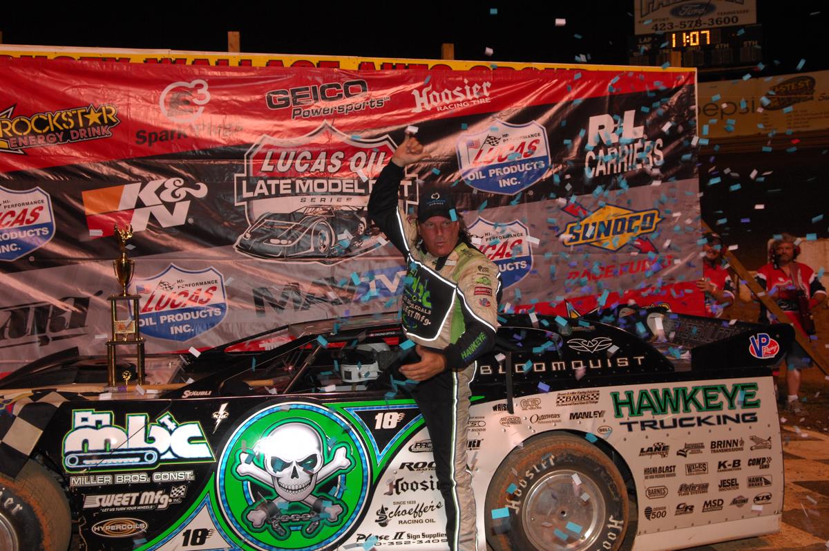 Bloomquist Takes First Win for Roush-Yates at Volunteer Speedway on Saturday Night