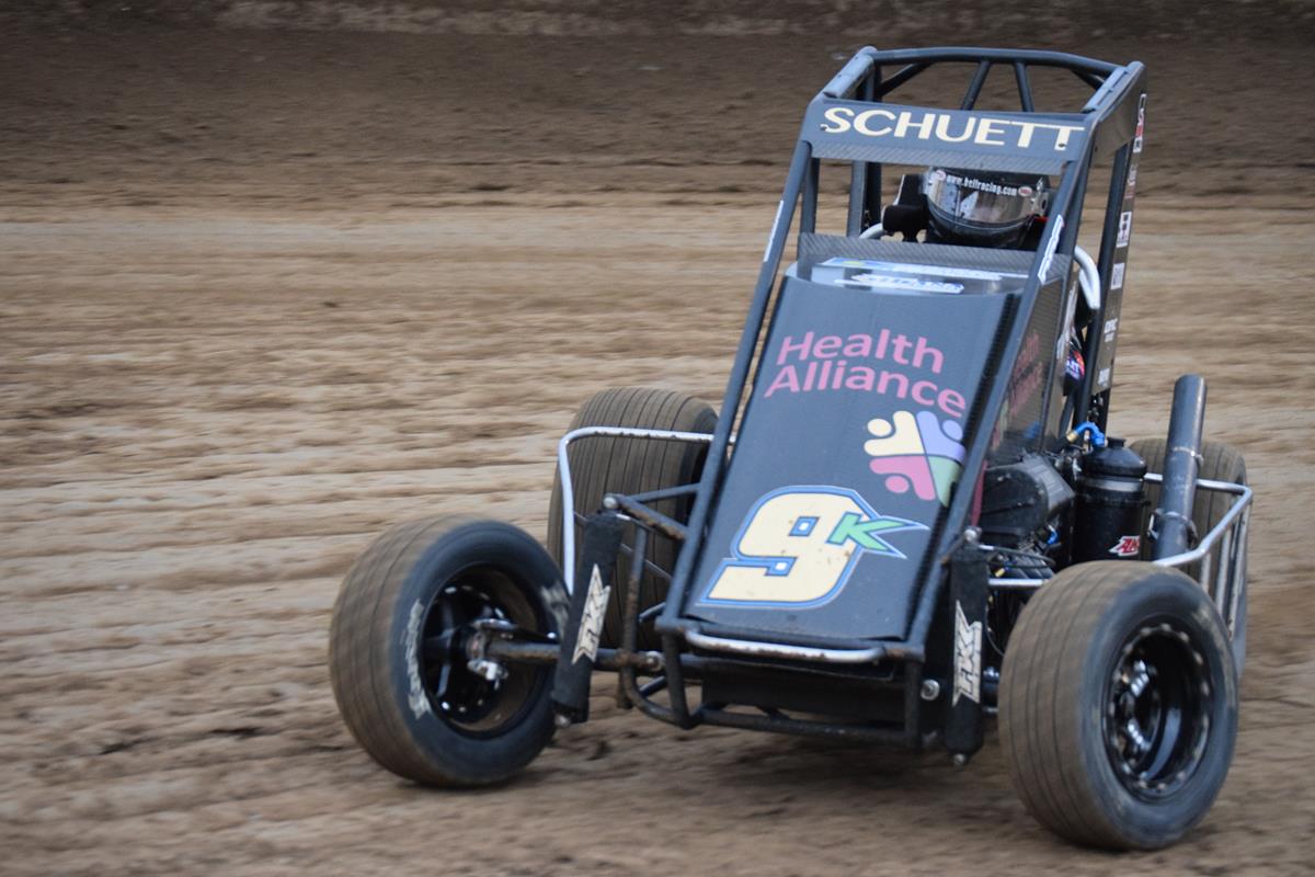 Schuett settles for a tough night at Belle-Clair Speedway, looking forward to Montpelier Speedway next