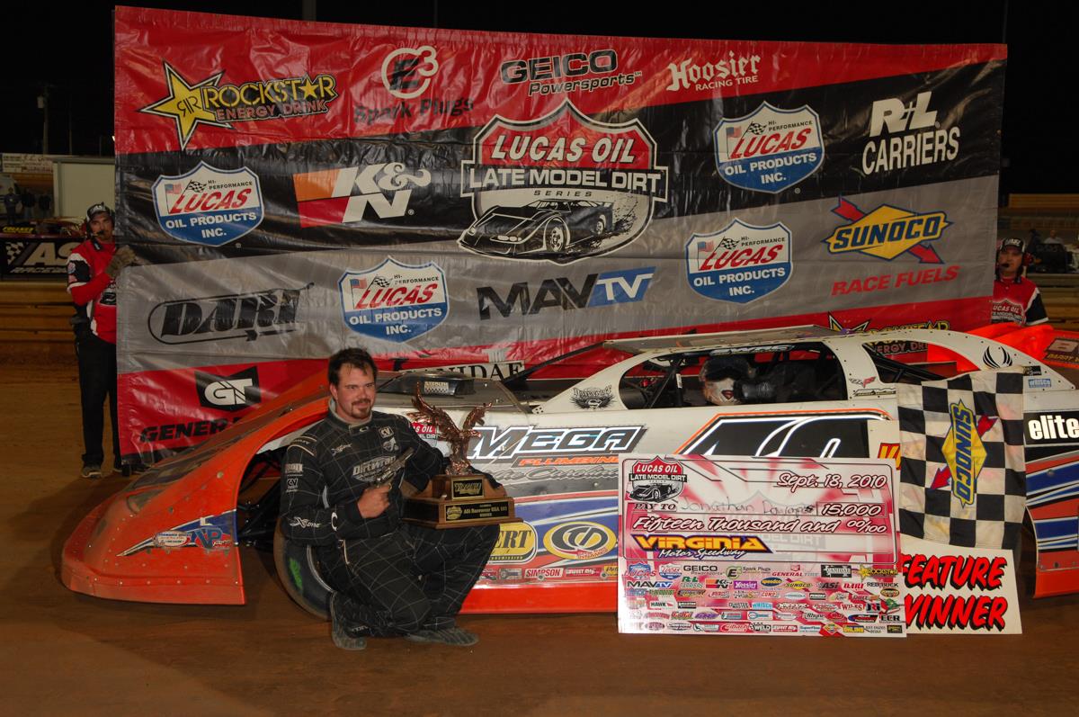 Davenport Sweeps State of Virginia with Win in USA 100 at Virginia Motor Speedway