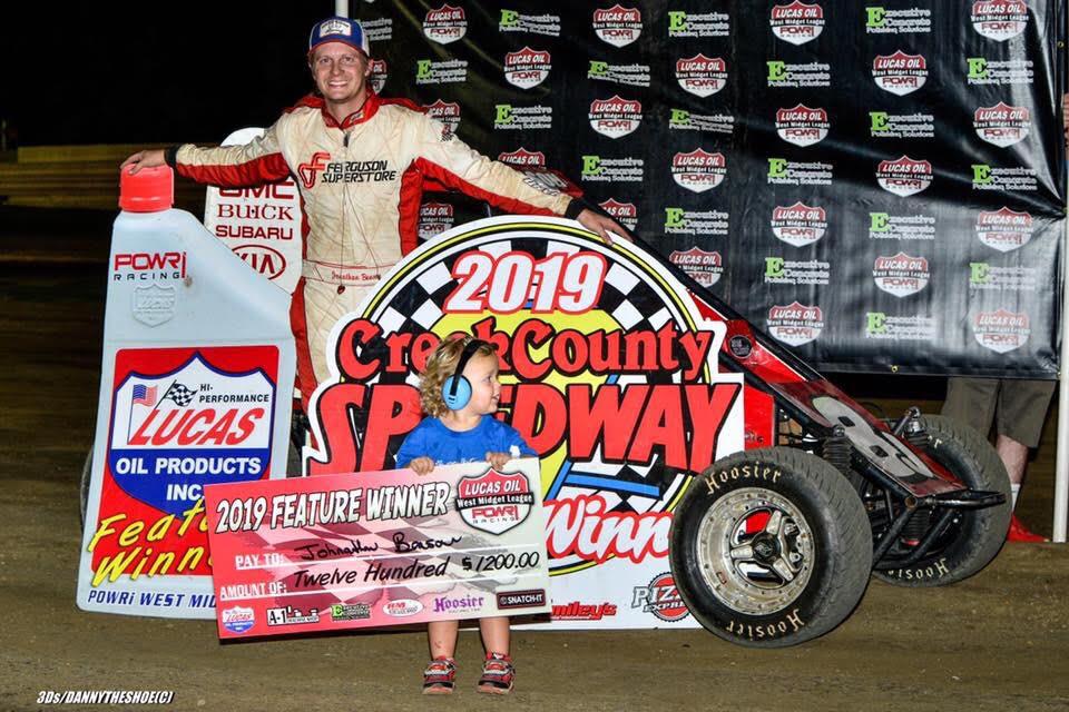 BEASON BAGS POWRi WEST WIN AT CREEK COUNTY