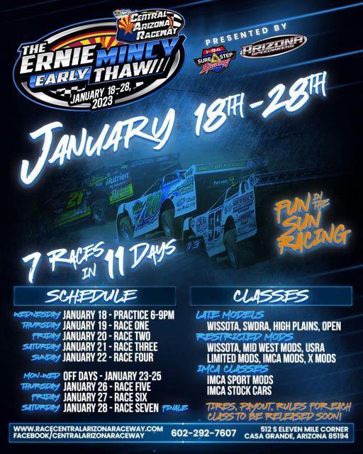 Get ready folks, here’s your excuse to get out of the cold!