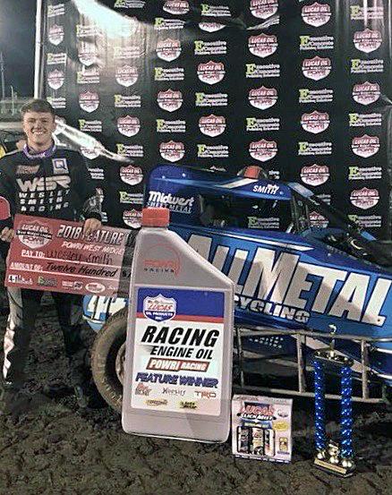 Wesley Smith Scores POWRi West Honors in Midget Roundup Opener