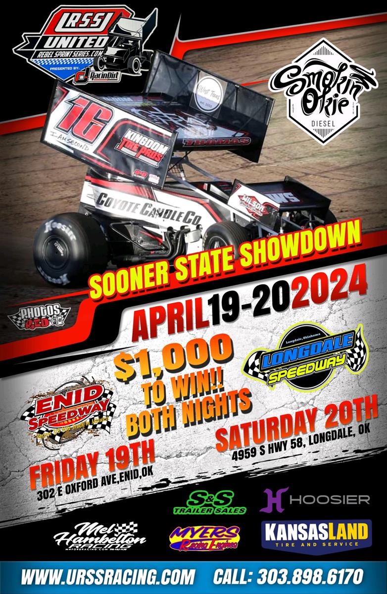 United Rebel Sprint Series Set for 2-Day Sooner State Showdown