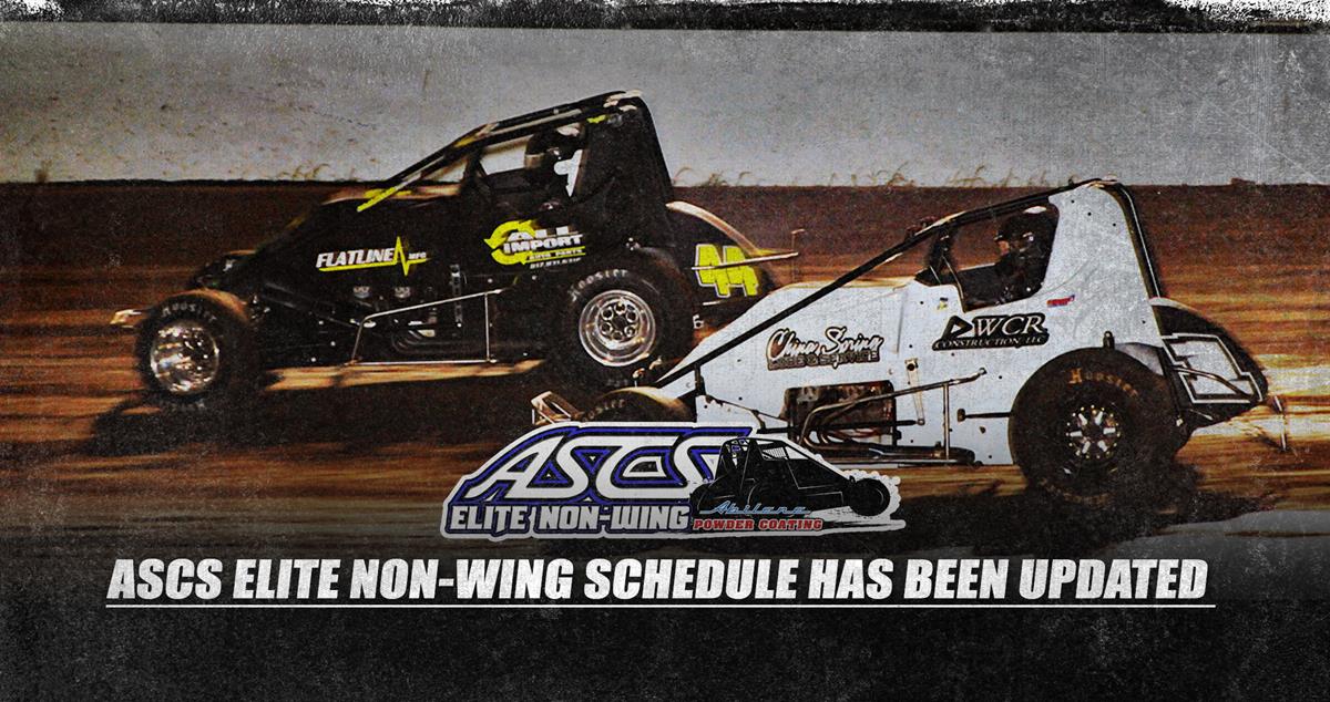 ASCS Elite Non-Wing Schedule Updated
