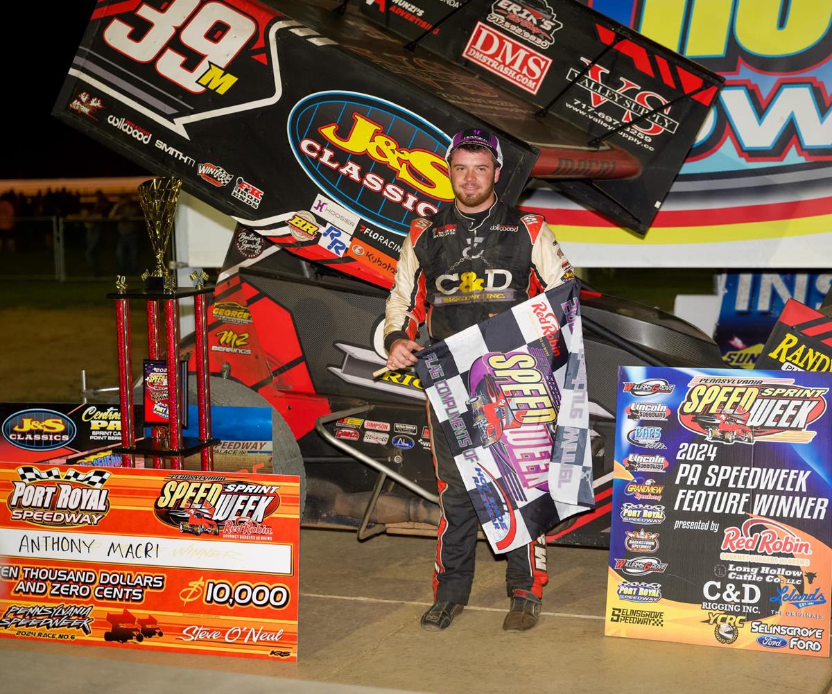 Macri Claims Speedweek Win, Tyler Ross Wins URC A-Main
