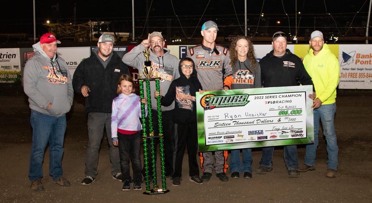 Unzicker Crowned 2022 Series Champion